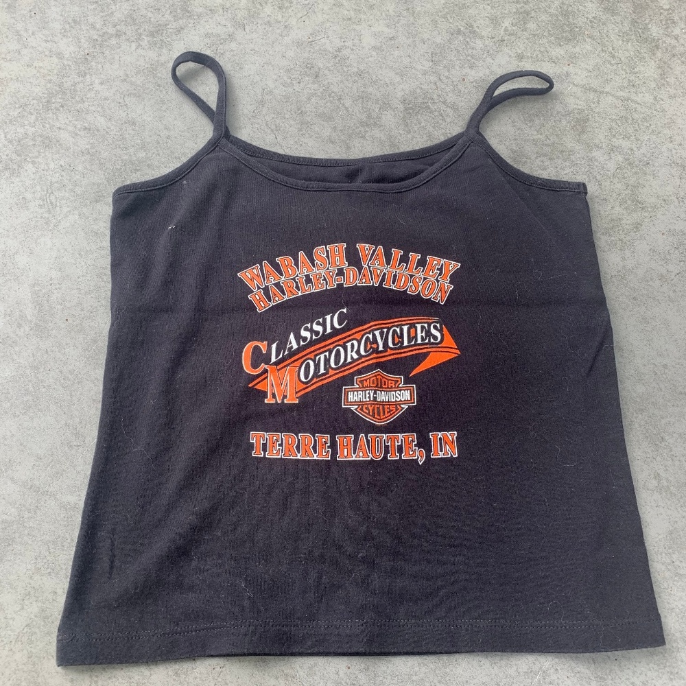 Harley Davidson Black tank top sz L